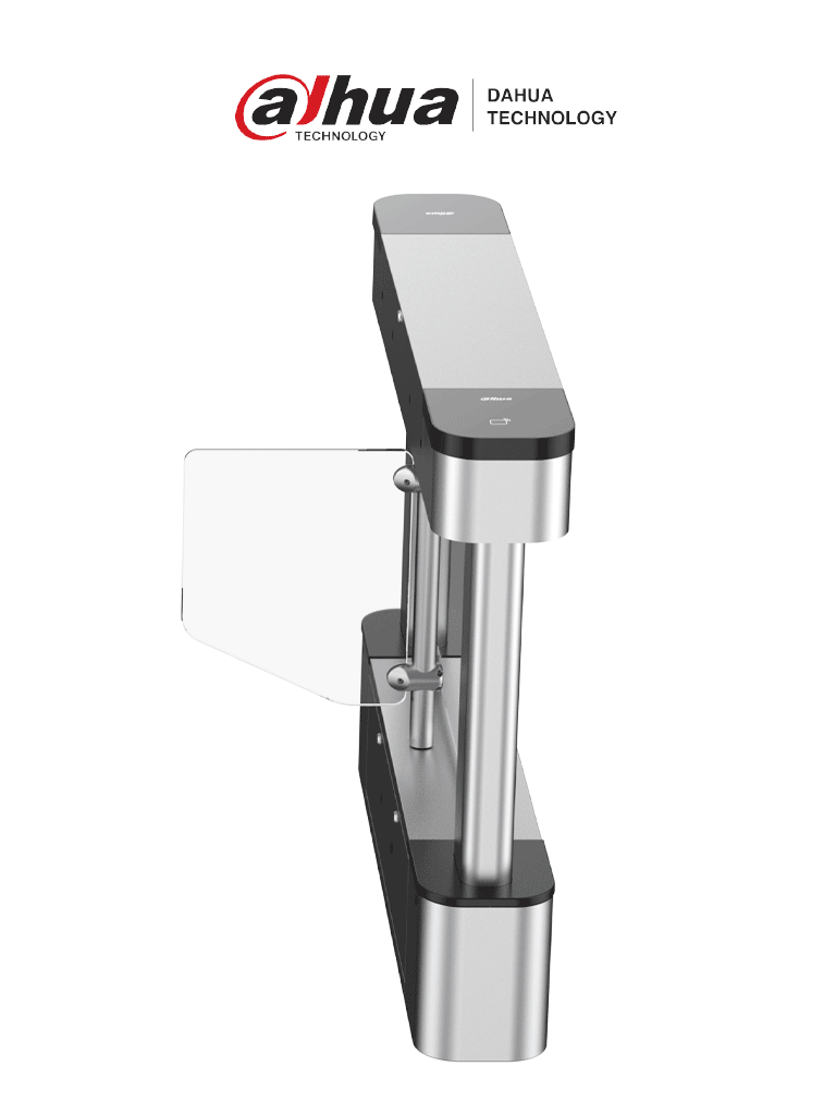 DAHUA DHI-ASGB210Y-R Swing Barrier Derecha Desbloqueo Rápido Cortina d