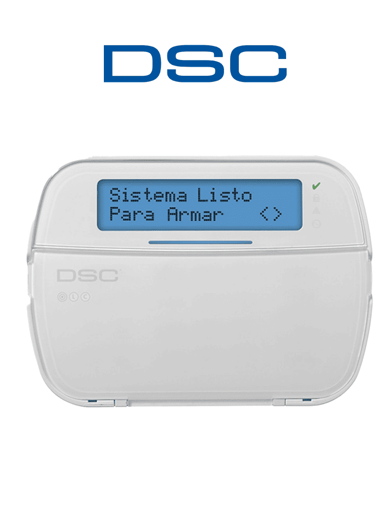 DSC HS2LCDN – Teclado Cableado LCD Alfanumérico de 32 caracteres admit