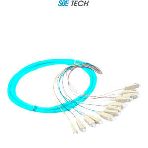 SBETECH SBE-PIGSC2M50M46PC – Juego de Pigtail SC multimodo 50 125 µm, SBETECH SBE-PIGSC2M50M46PC – Juego de Pigtail SC multimodo 50 125 µm,