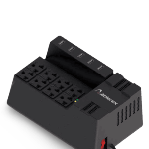 ABLEREX – AB-R1208USB – Regulador 1200VA 600W 8 Salidas NEMA 5-15R 5 U ABLEREX – AB-R1208USB – Regulador 1200VA 600W 8 Salidas NEMA 5-15R 5 U