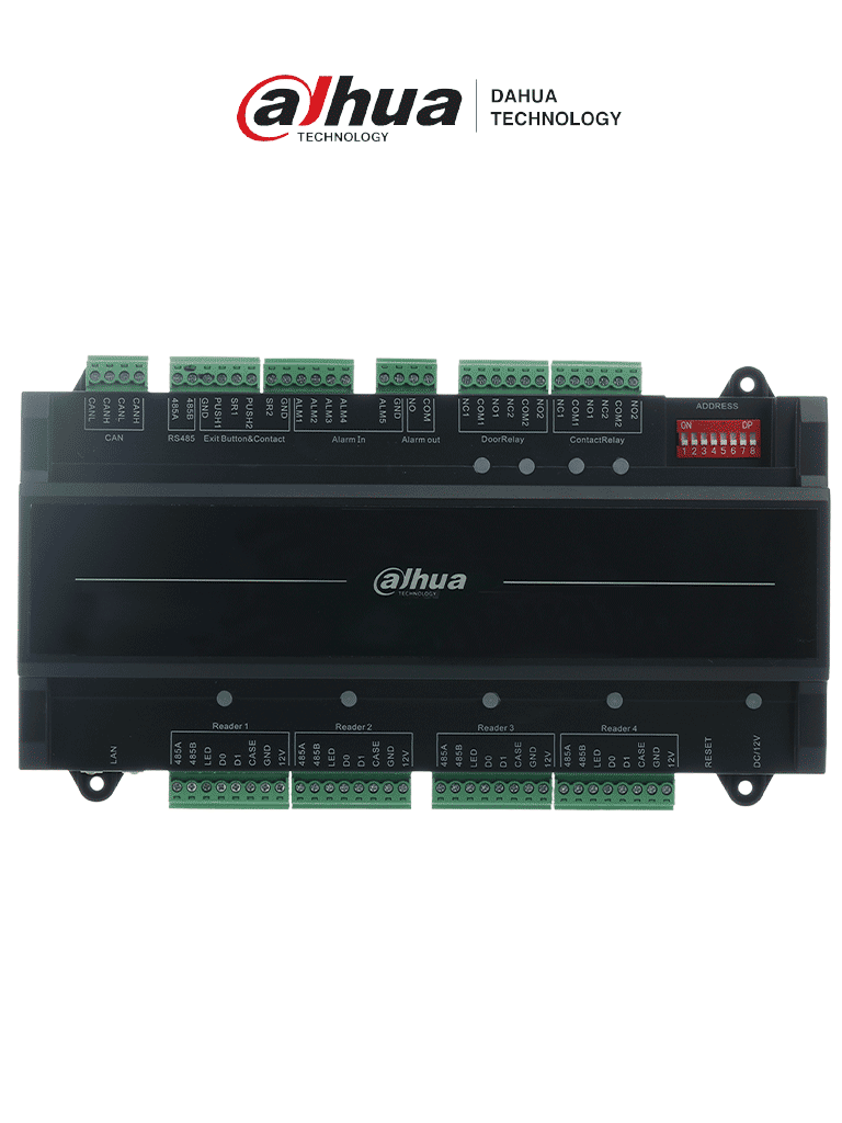DAHUA ASC2102B-T – Control de Acceso Esclavo para Control Maestro Sopo