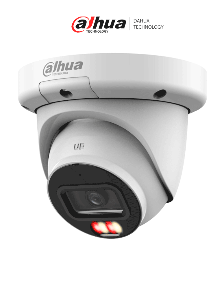 DAHUA DH-IPC-HDW3449QM-S-IL – Cámara IP Domo de 4 Megapíxeles con Ilum