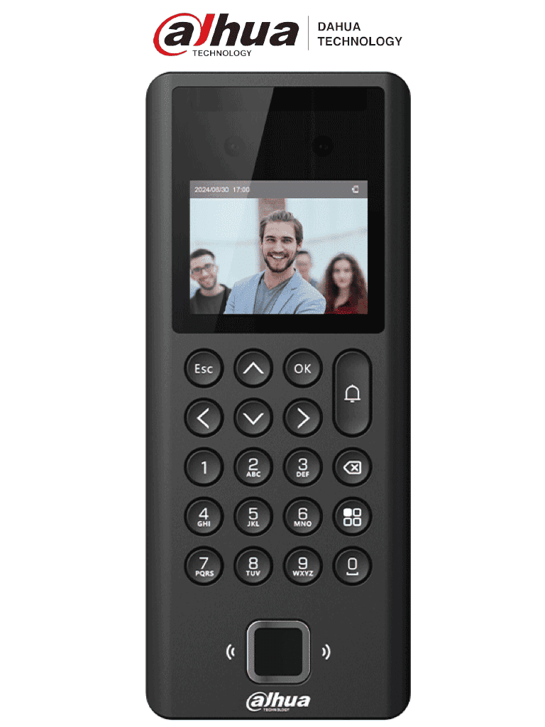 DAHUA ASI3204E -Control de acceso yAsistencia con reconocimiento facia
