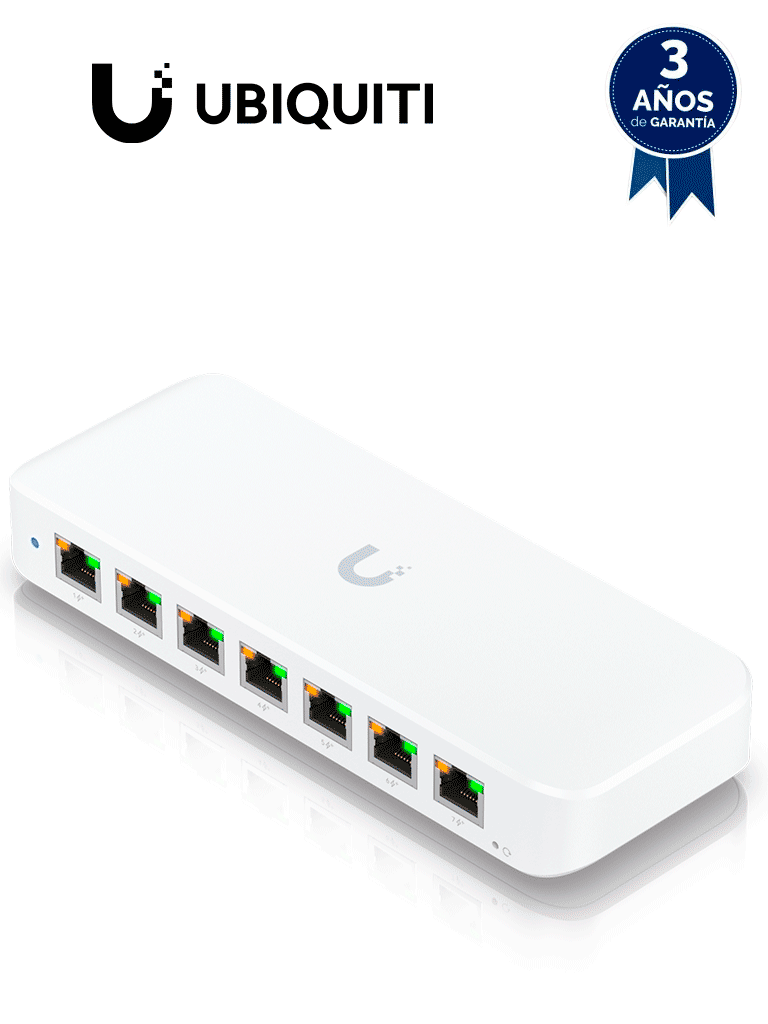 UBIQUITI USW-ULTRA-60W – Switch UniFi Ultra capa 2, de 7 puertos POE+