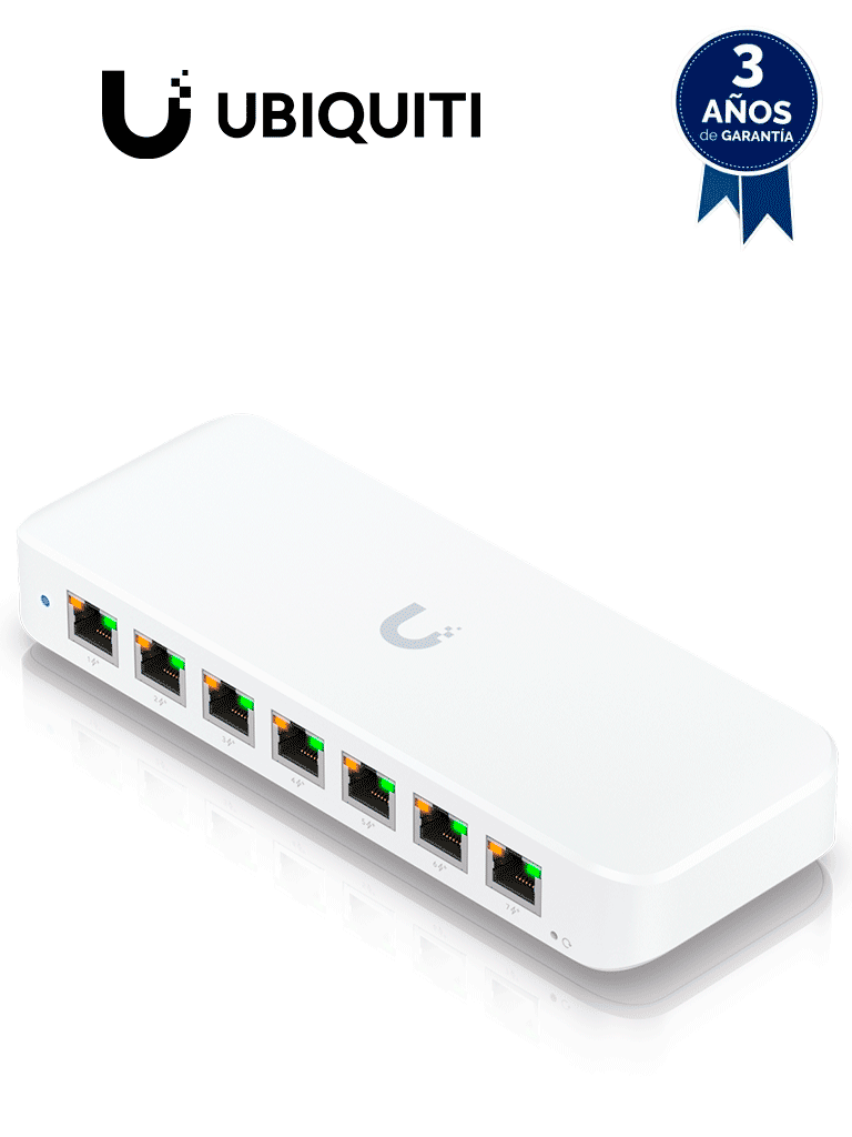 UBIQUITI USW-ULTRA-210W – Switch UniFi Ultra capa 2, de 7 puertos POE+