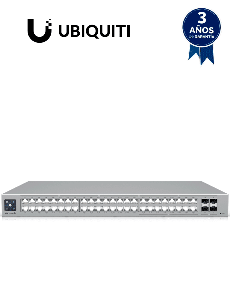 UBIQUITI USW-PRO-MAX-48-POE – Switch UniFi con funciones capa 3, 48 pu