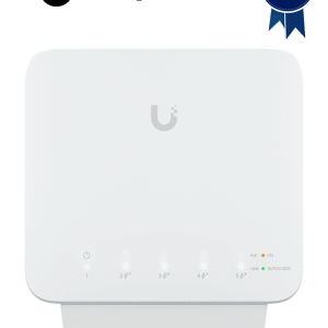 UBIQUITI USW-FLEX Switch UniFi para exterior IP55 de 5 puertos 10 100 UBIQUITI USW-FLEX Switch UniFi para exterior IP55 de 5 puertos 10 100