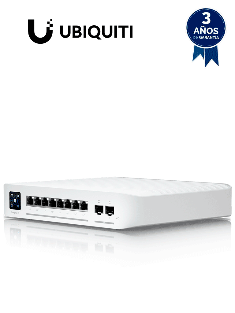 UBIQUITI USW-ENTERPRISE-8-POE – Switch capa 3 Administrable 8 puertos