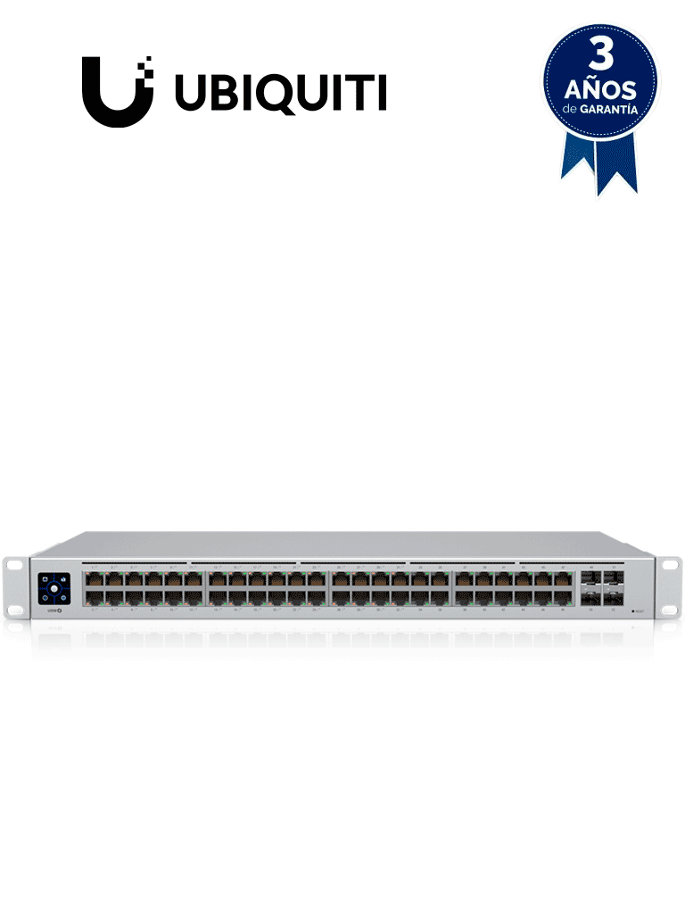 UBIQUITI USW-48-POE UniFi Switch de Capa 2 con 48 puertos (32 PoE 802.