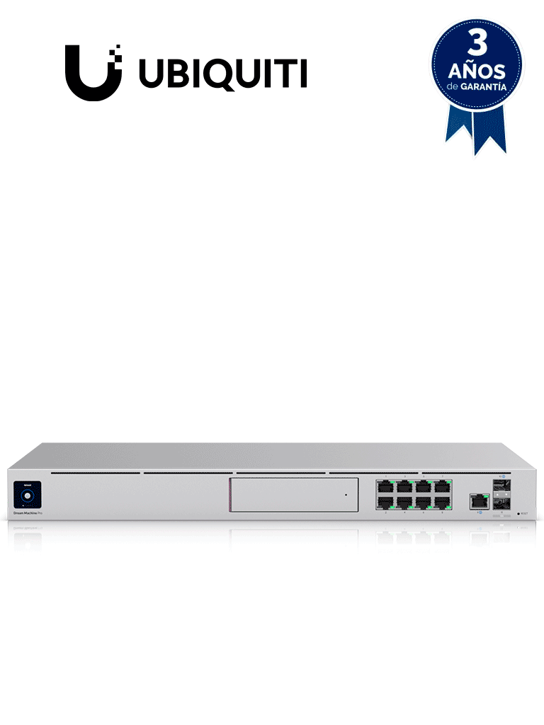 UBIQUITI UDM-PRO – UniFi Dream Machine Pro con 1 puerto WAN 10G SFP+,