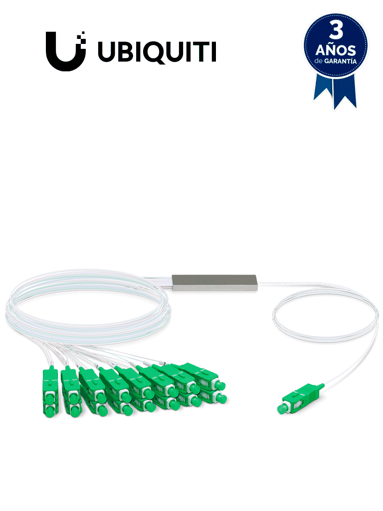 UBIQUITI UF-SPLITTER-16 – Divisor de fibra óptica con 16 salidas, comp