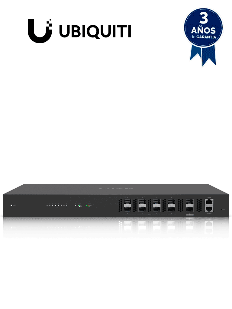 UBIQUITI UF-OLT- Terminal de línea óptica para hasta 1024 ONUs concurr