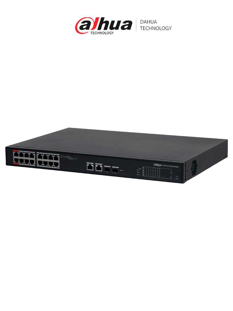 DAHUA DH-S4101-16ET2GF-240-C Switch PoE Administrable en la nube de 18