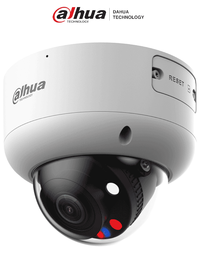 DAHUA DH-IPC-HDBW3849R1-ZAS-PV-S5 -Cámara IP Domo 8MP, TiOC y WizSense