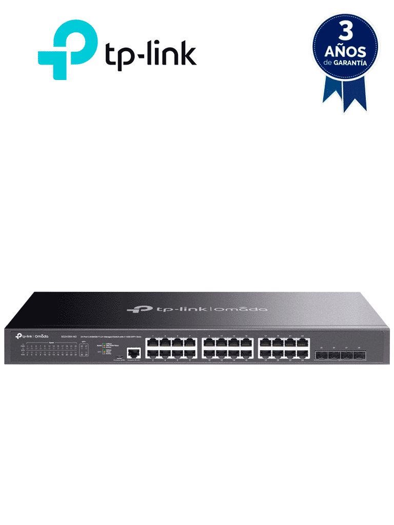 TP-LINK TL-SG3428X-M2 – witch administable con funciones L2+ OMADA, co