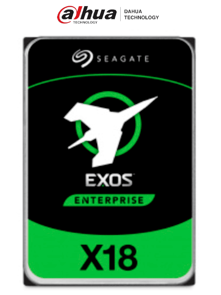 Seagate- Disco Duro para Servidor Seagate Exos X18 3.5” 16TB SATA III