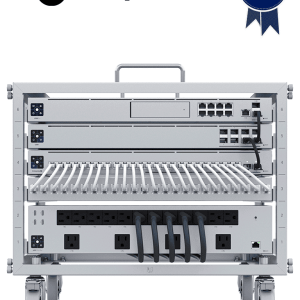 UBIQUITI U-RACK-6U-TL – Mini Rack abierto con ruedas, 6U, Patchpanel d UBIQUITI U-RACK-6U-TL – Mini Rack abierto con ruedas, 6U, Patchpanel d