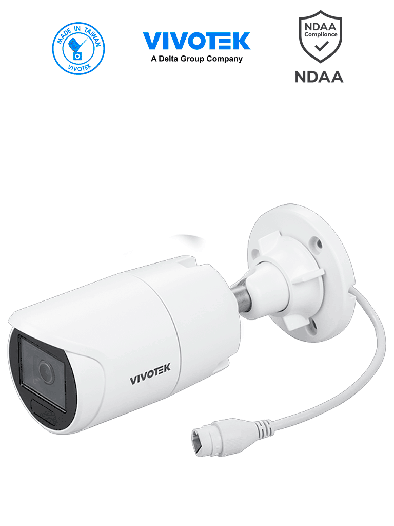 VIVOTEK IB833-HV – Camara IP Bullet Vortex Premium Series, 5 Megapixel