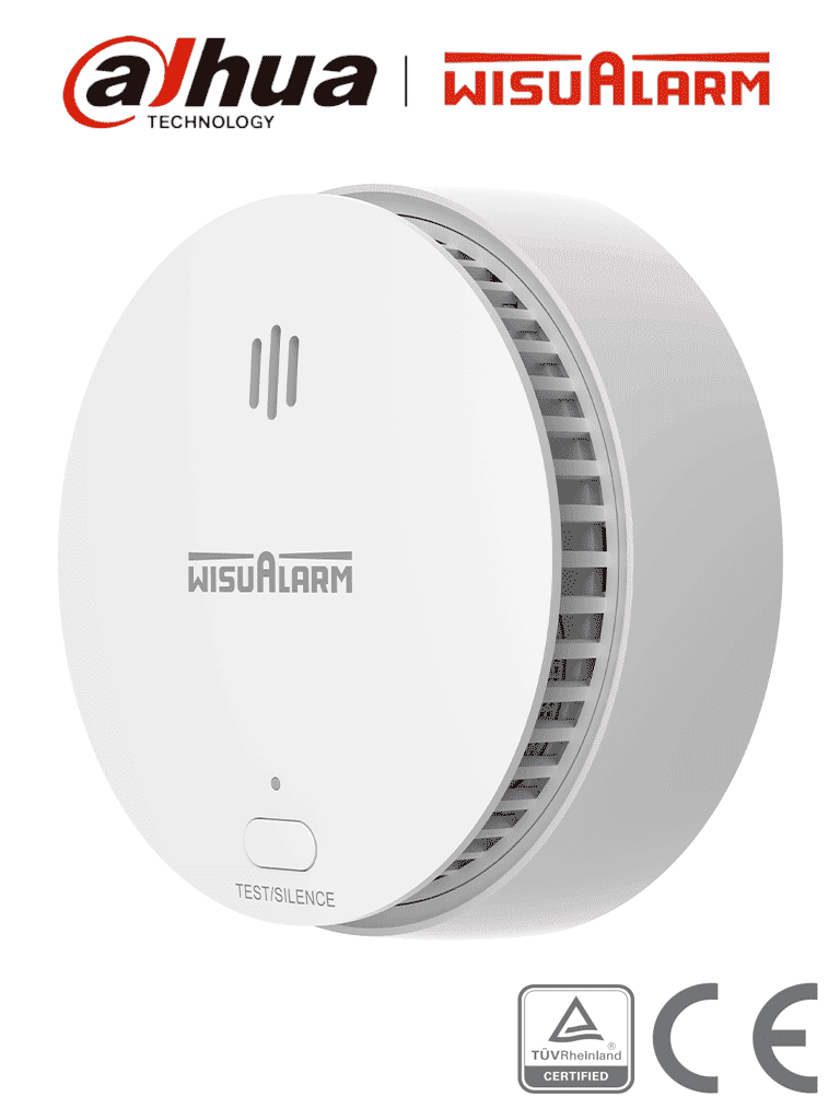 DAHUA WISUALARM HY-SA20A – Detector de Humo Standalone (Autonomo), Sen