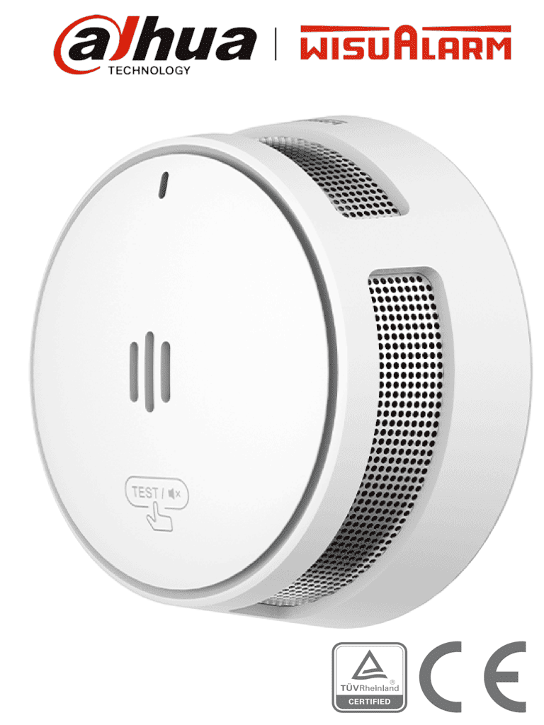 DAHUA WISUALARM DHI-HY-SA40A – Detector de Humo Standalone (Autonomo),