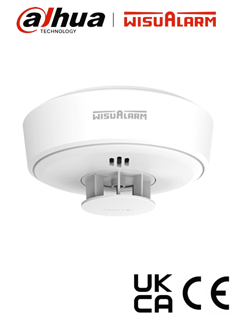 DAHUA WISUALARM HY-HT10A -Detector de Calor Autónomo, Monitoreo Consta