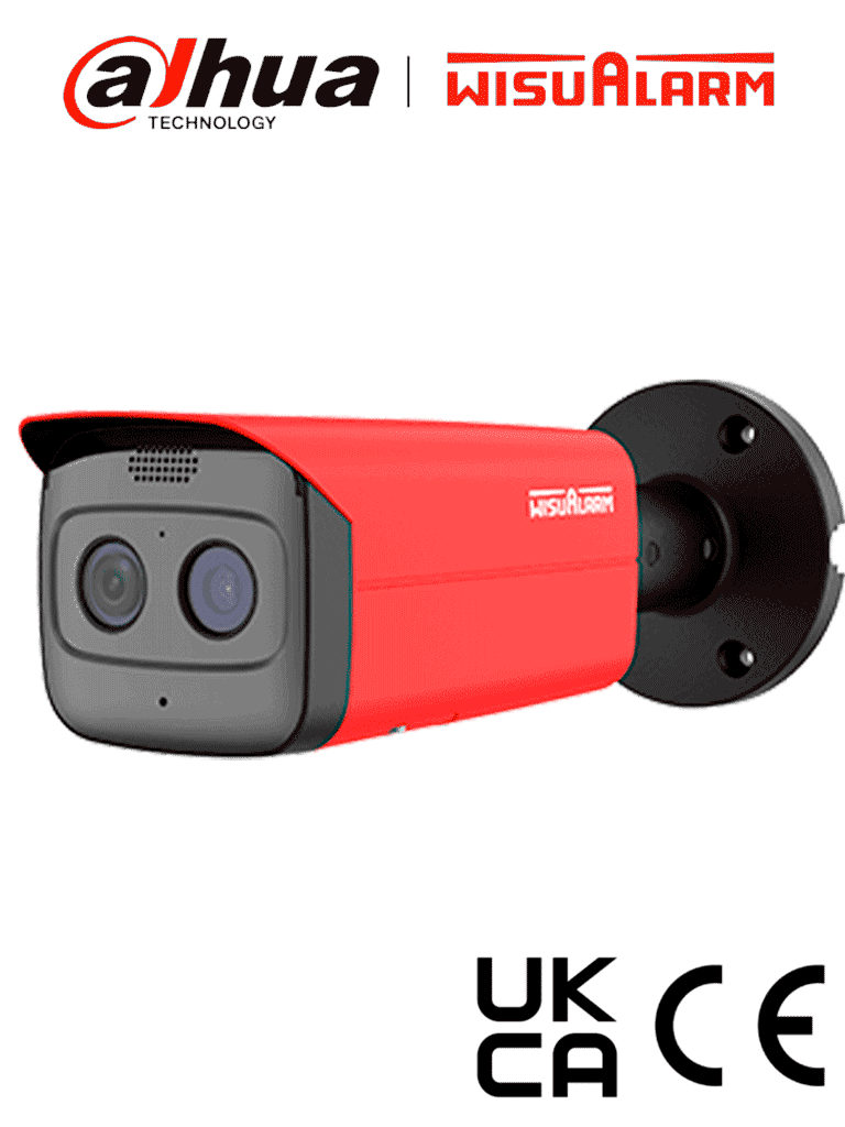DAHUA WISUALARM HY-FT431LFP – Cámara IP Termica Detección de Fuego de