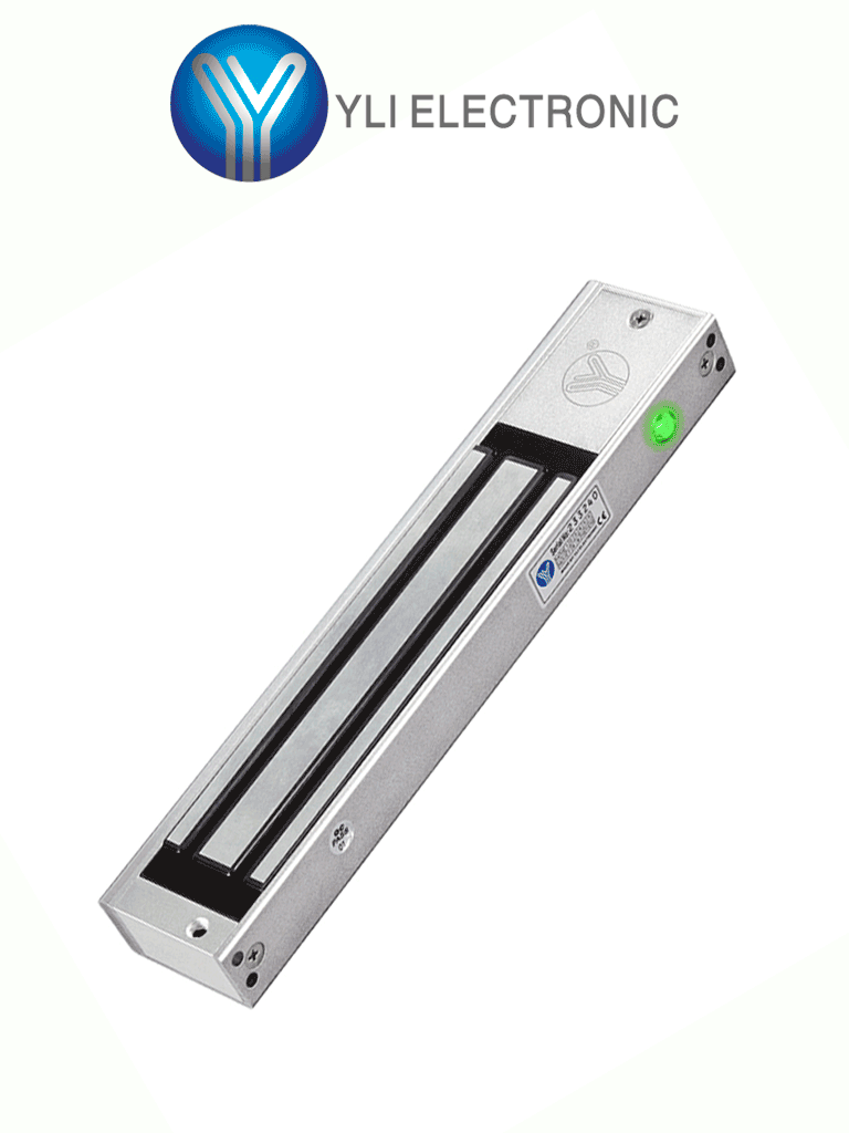 YLI YM280NLED – Cerradura Magnética con LED Fuerza de Sujeción 280Kg 6