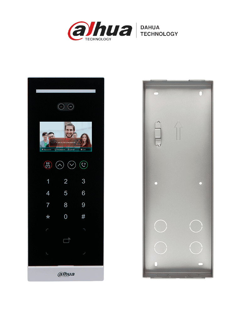 DAHUA VTO6531HPAQ – Frente de Calle Departamental IP Con reconocimient