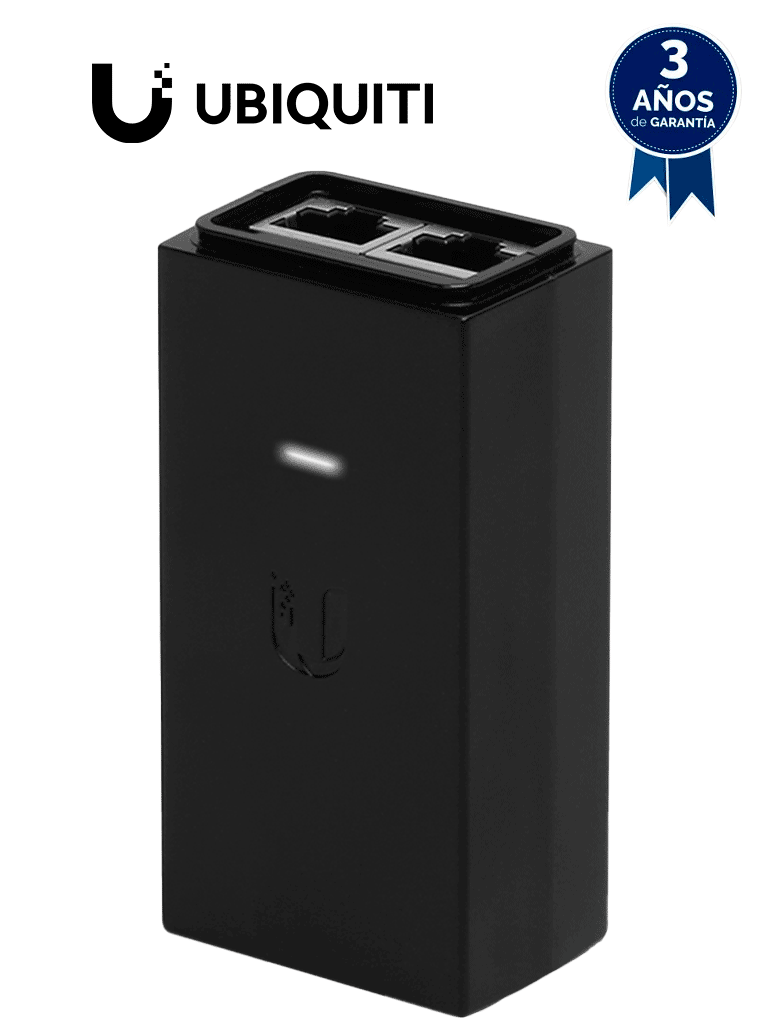 UBIQUITI POE-24-24W – Inyector PoE pasivo para equipos Ubiquiti de 24V