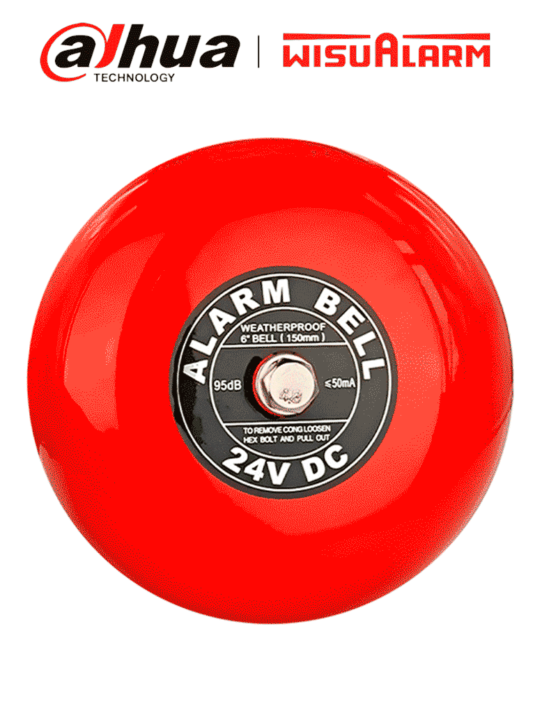 DAHUA WISUALARM DHI-HY-C152 – Campana de Alarma de incendio ofrece una DAHUA WISUALARM DHI-HY-C152 – Campana de Alarma de incendio ofrece una