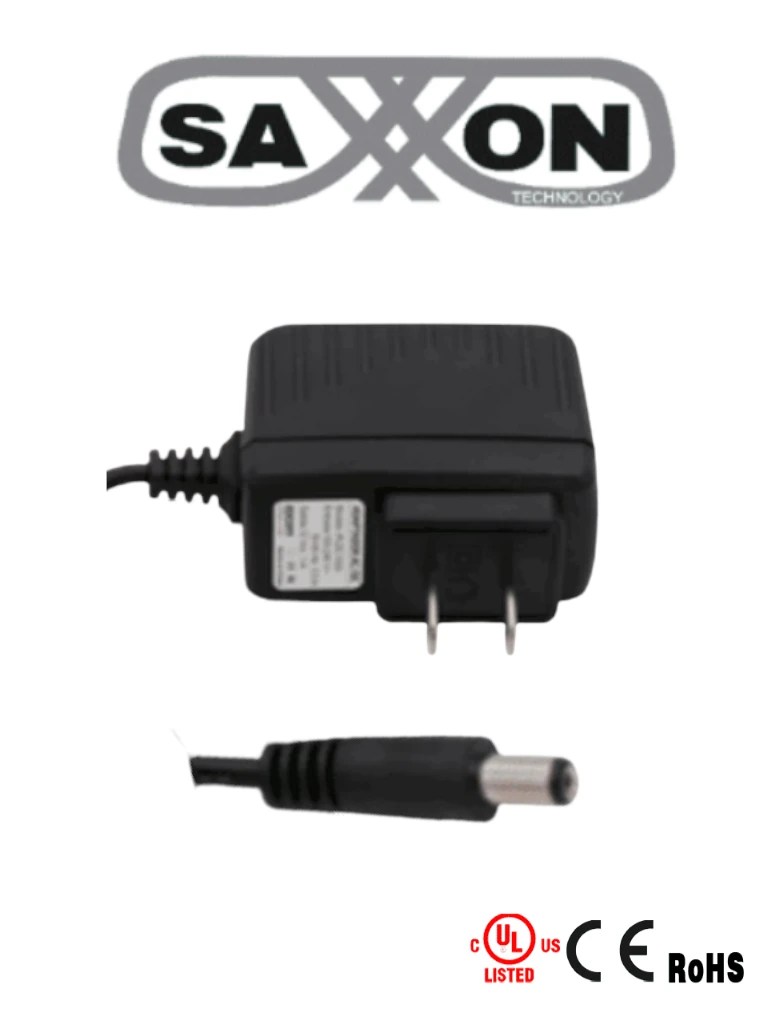 SAXXON KA12H1201000USH – Fuente de Poder Regulada Alimentación de 12 V