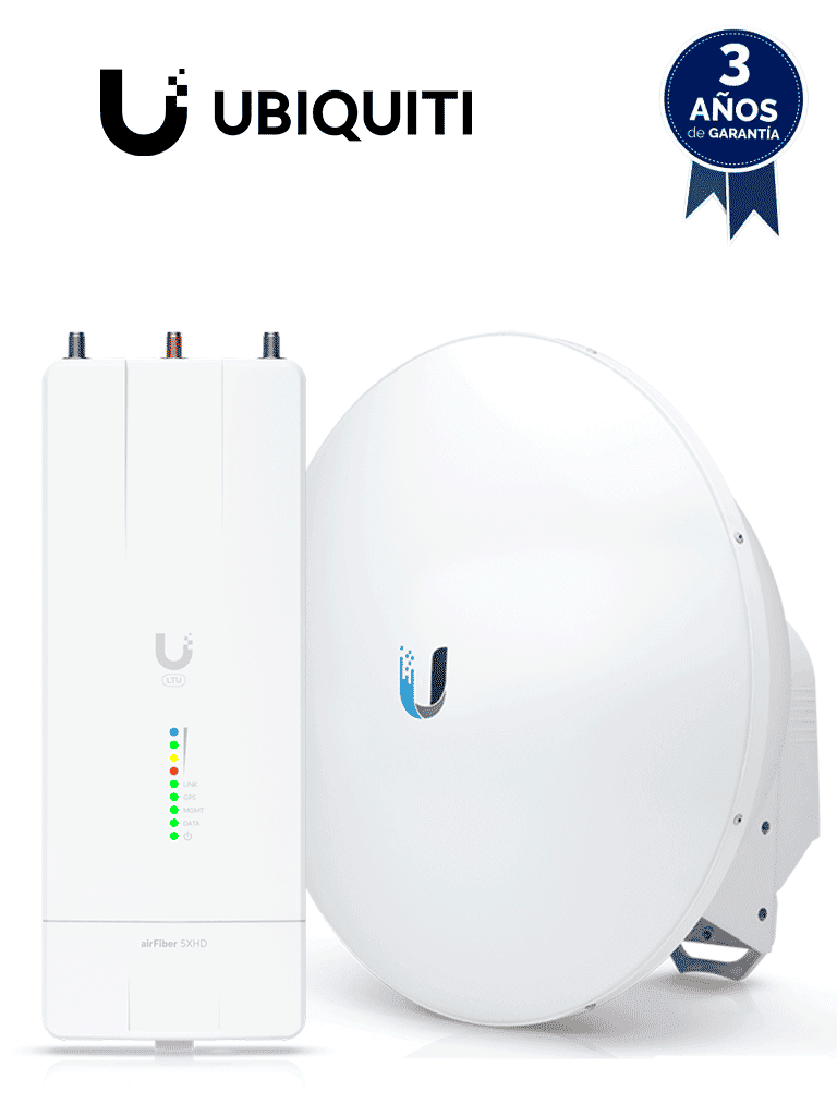 UBIQUITI AF-5XHD-23-S45: Kit AirFiber con Radio AF-5XHD y Antena AirFi UBIQUITI AF-5XHD-23-S45: Kit AirFiber con Radio AF-5XHD y Antena AirFi