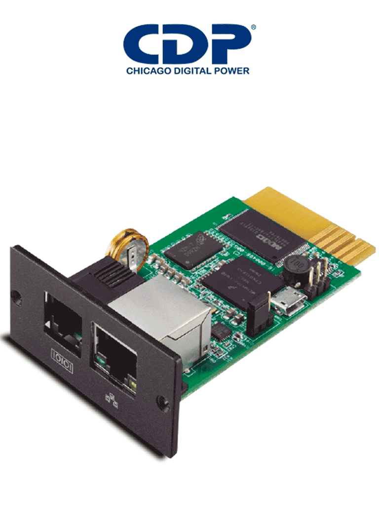 CDP UPOSNMP-TX-WEB PRO CARD Tarjeta de monitoreo Para equipos UPO11-1,