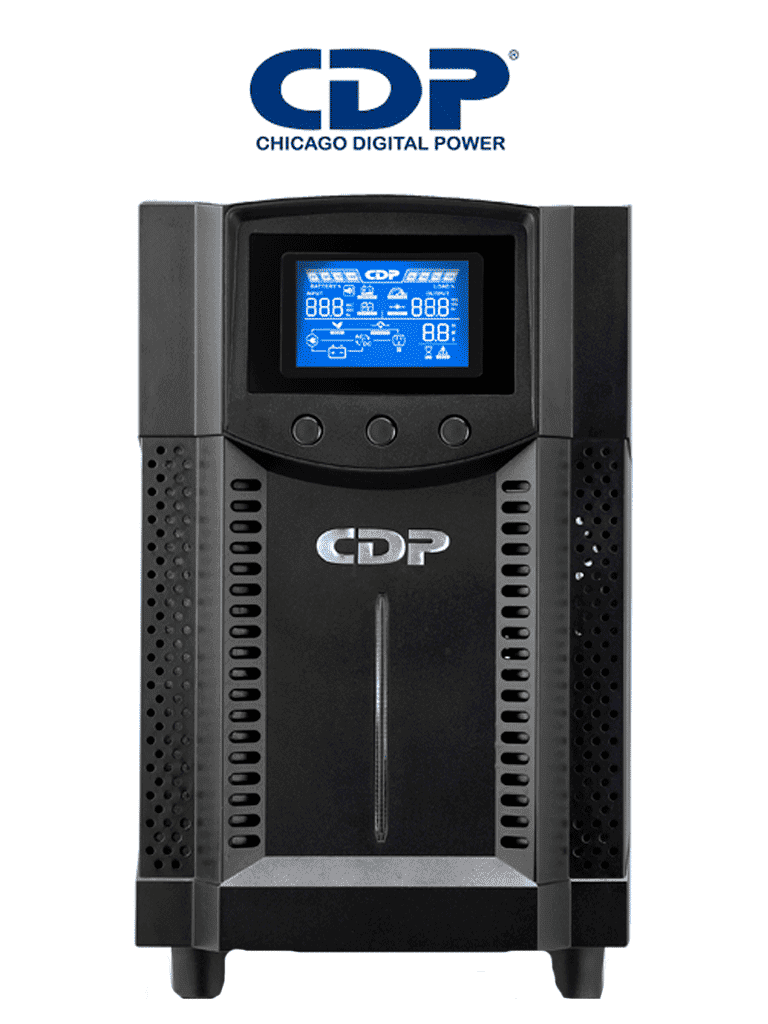 CDP UPO11-1 AX- UPS Online de 1000VA 1000W 6 Terminales de salida 2 so