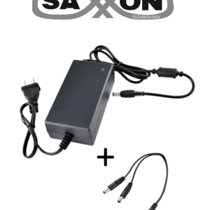 SAXXON SW001202SXF52PAQDIV – Fuente de Poder Regulada 12VCD 2 Amper + SAXXON SW001202SXF52PAQDIV – Fuente de Poder Regulada 12VCD 2 Amper +