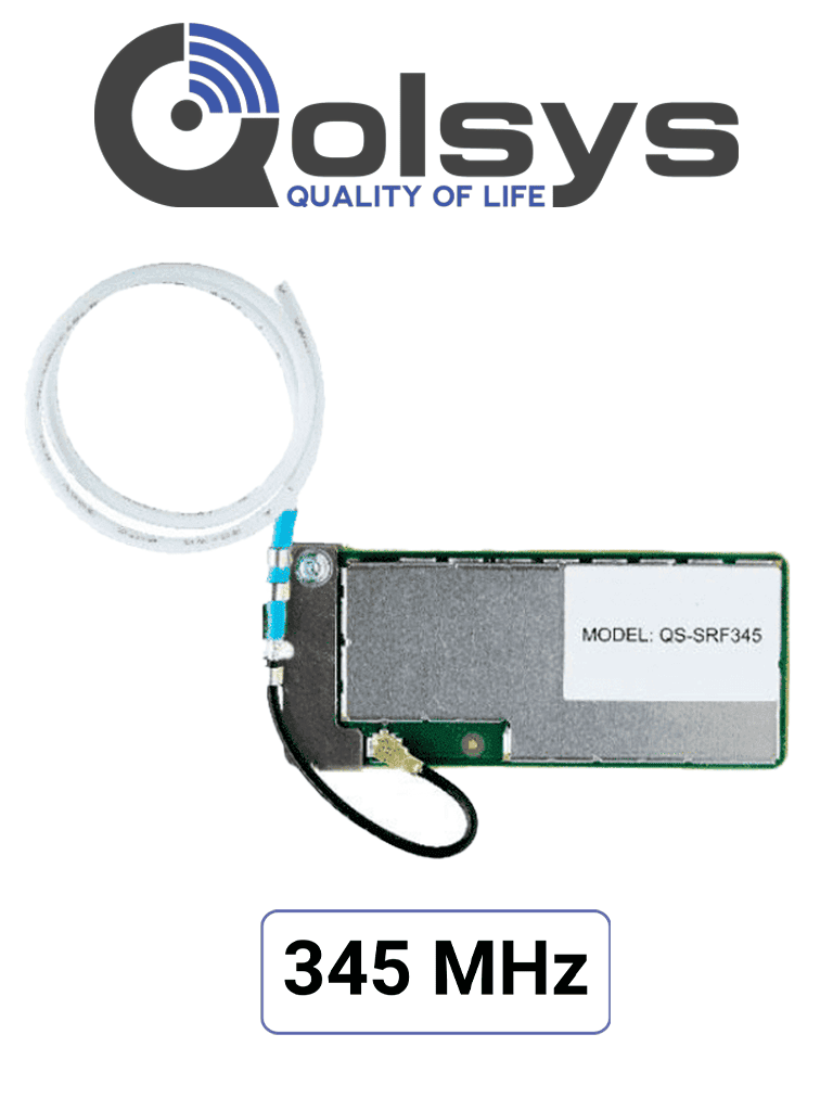 Qolsys IQCard 345 MHz – Permite retomar instalaciones que utilizan sen