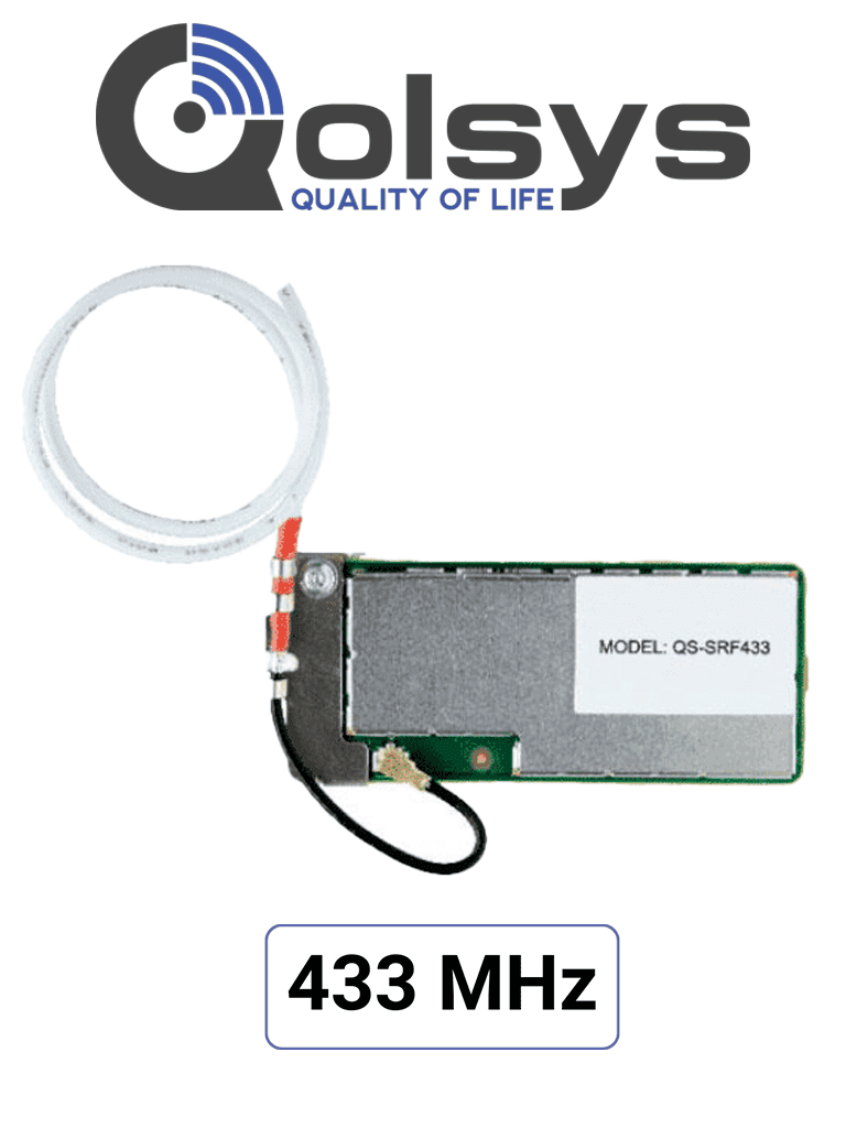 Qolsys IQCard 433 MHz – Permite retomar instalaciones que utilizan sen