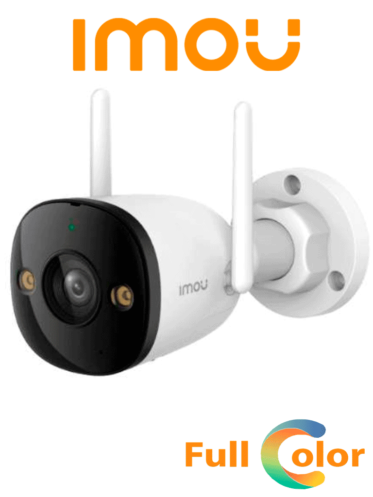 IMOU Bullet 2E 3Mp (IPC-K3DN-3H0WF) – Cámara IP Bullet WiFi de 3MP cue