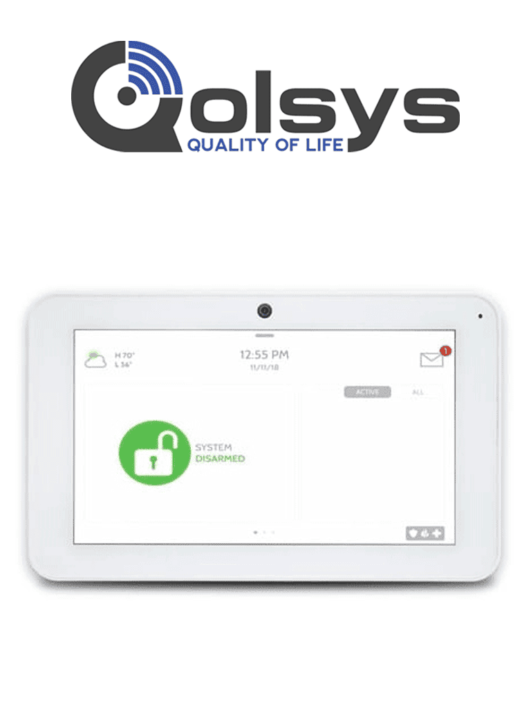 QOLSYS IQREMOTE – QW9104-840 Panel Touch Secundario de 7”Compatible co