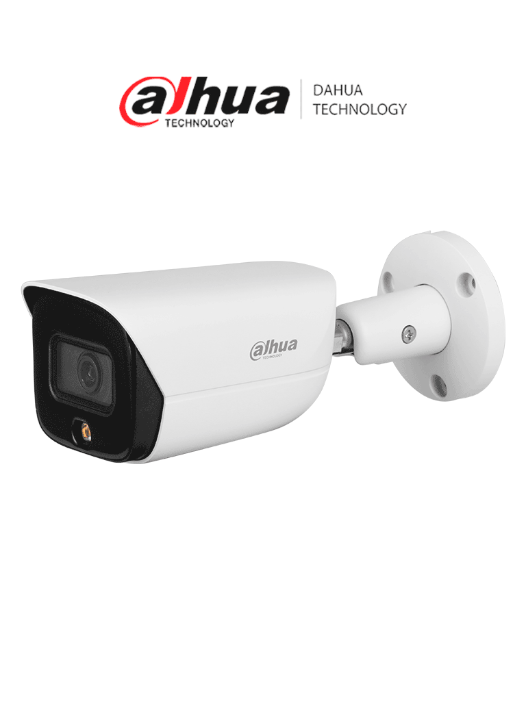 DAHUA DH-IPC- HFW3449E-AS-LED – Cámara IP 4MP Fullcolor 2.8mm WizSense
