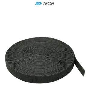 SBE TECH SBE-V2X25-BK – Sujetacable 25 M x 3 4″ (2 CM) Negro Rollo de SBE TECH SBE-V2X25-BK – Sujetacable 25 M x 3 4″ (2 CM) Negro Rollo de