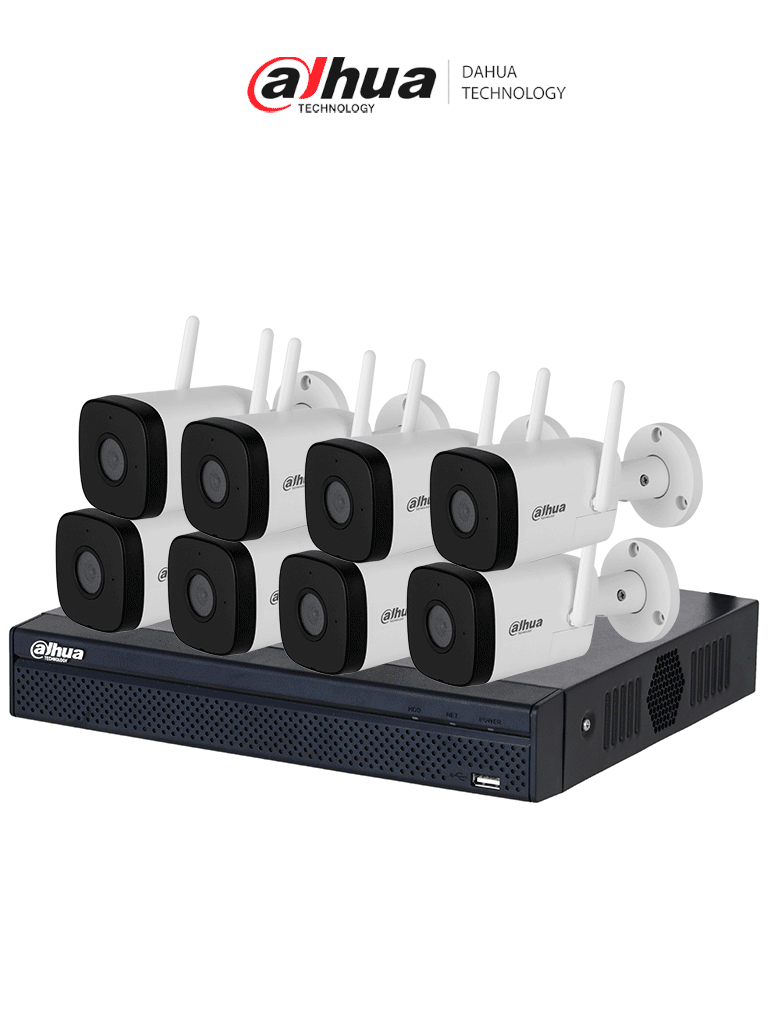 Bundle IPC-HFW1230DT-STW – Cámara IP Bullet Wifi de 2 Megapixeles Lent