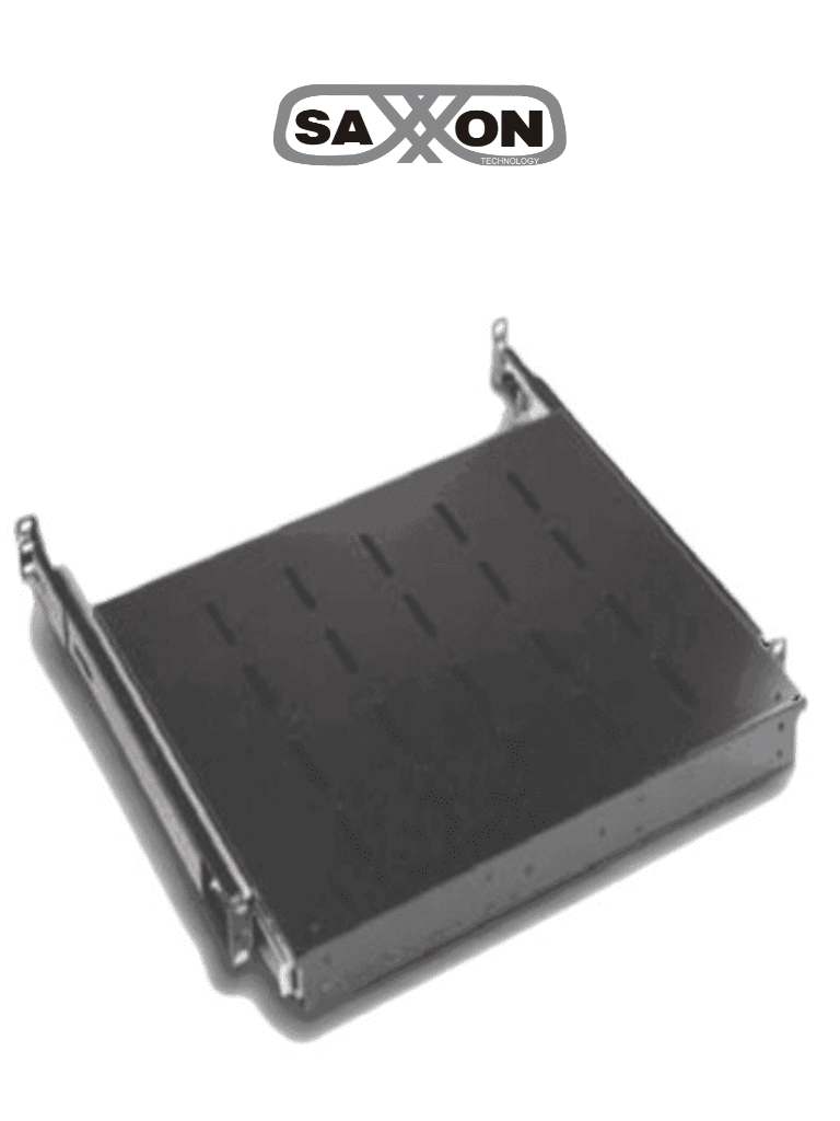 SAXXON 70033501- Charola para gabinete Deslizable para teclado Color n