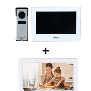 DAHUA DHI-KTH01+DHI-VTH1020J – Kit de Videopotero Hibrido + Frente de DAHUA DHI-KTH01+DHI-VTH1020J – Kit de Videopotero Hibrido + Frente de