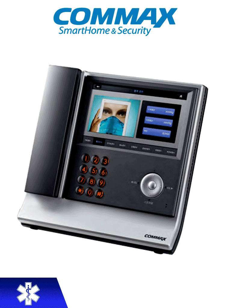 COMMAX JNS70MN – Unidad de intercomunicación por voz para sistema de l