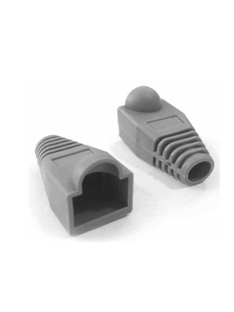 SBE TECH SBE-CAP-828-GY Bota para conector plug RJ45 CAT 5e Color Gris