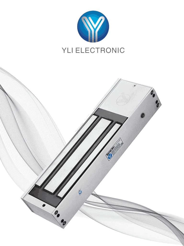 YLI YM750TLED – YLI YM750TLED – Cerradura Magnética 750 kg o 1500 Lb d YLI YM750TLED – YLI YM750TLED – Cerradura Magnética 750 kg o 1500 Lb d