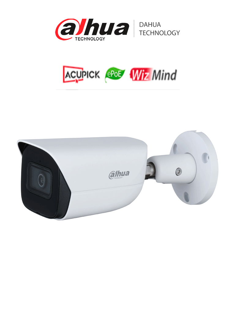 DAHUA DH-IPC-HFW5541EP-ASE-0280B-S3 – Cámara Bullet de 5 MP WizMind Le