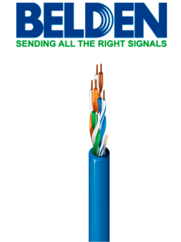 BELDEN 1583A006U1000 – Cable UTP 4 Pares Categoria 5E 24 AWG 305 Metro BELDEN 1583A006U1000 – Cable UTP 4 Pares Categoria 5E 24 AWG 305 Metro