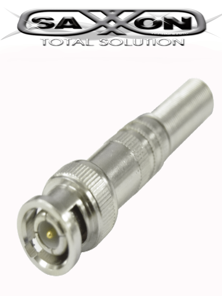 SAXXON PSUBR07 – Bolsa de 10 conectores para cable coaxial RG59. TVC04